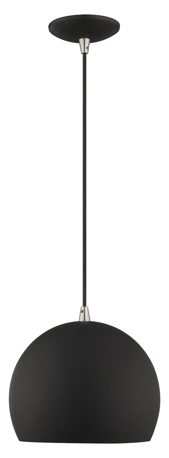 Metal Shade 10 Inch 1 Light Mini Pendant
