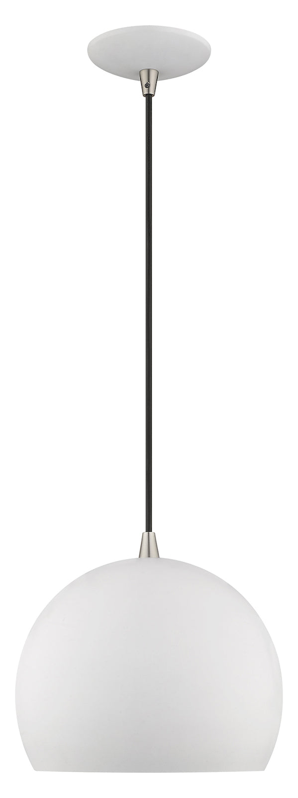 Metal Shade 10 Inch 1 Light Mini Pendant