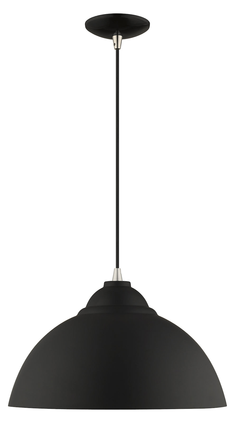 Metal Shade 15.5 Inch 1 Light Mini Pendant