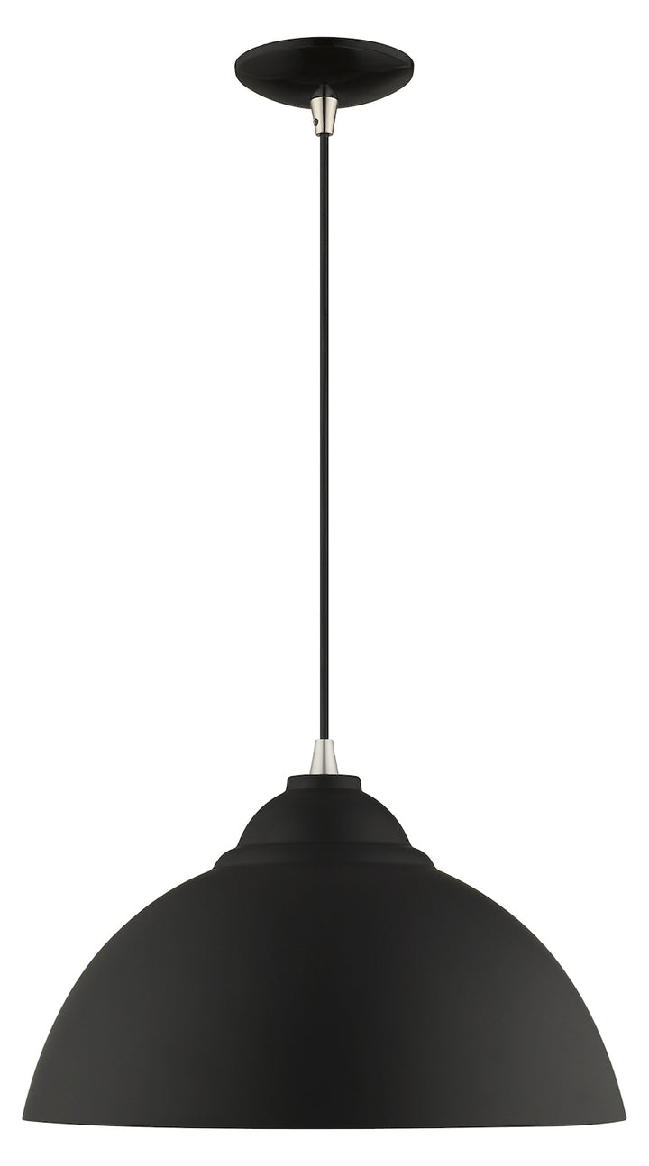Metal Shade 15.5 Inch 1 Light Mini Pendant