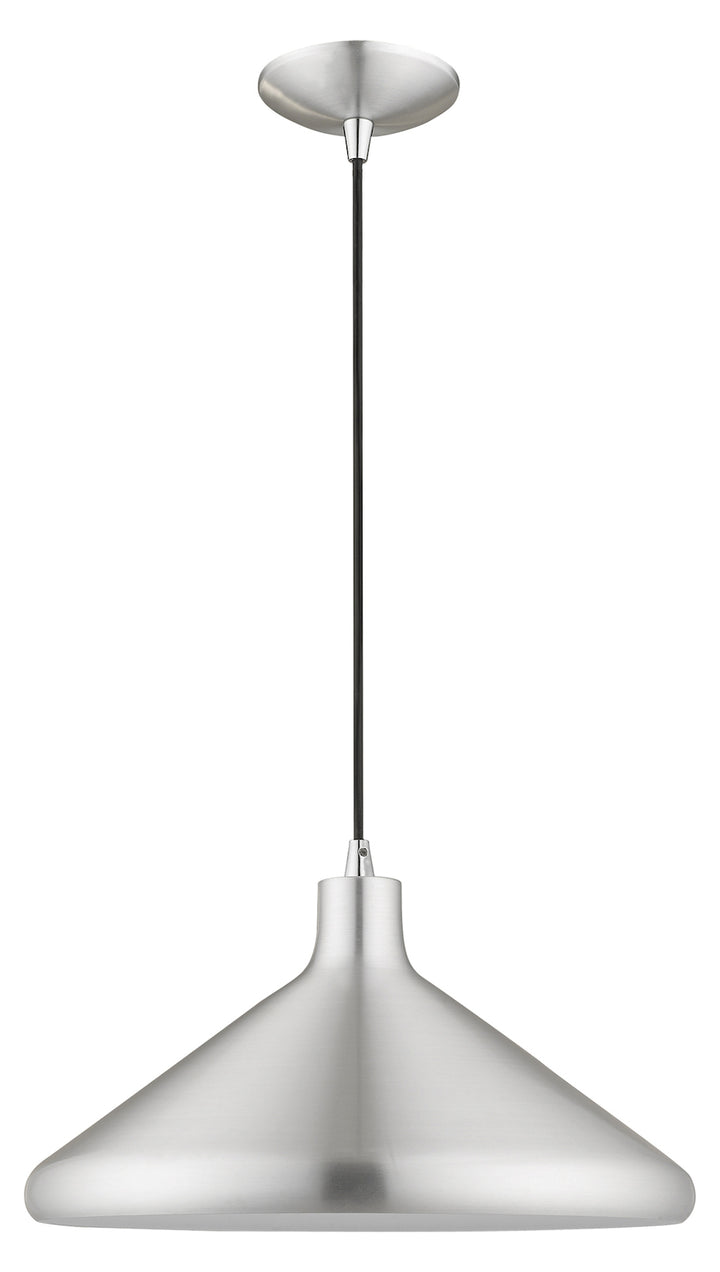 Metal Shade 15.25 Inch 1 Light Mini Pendant