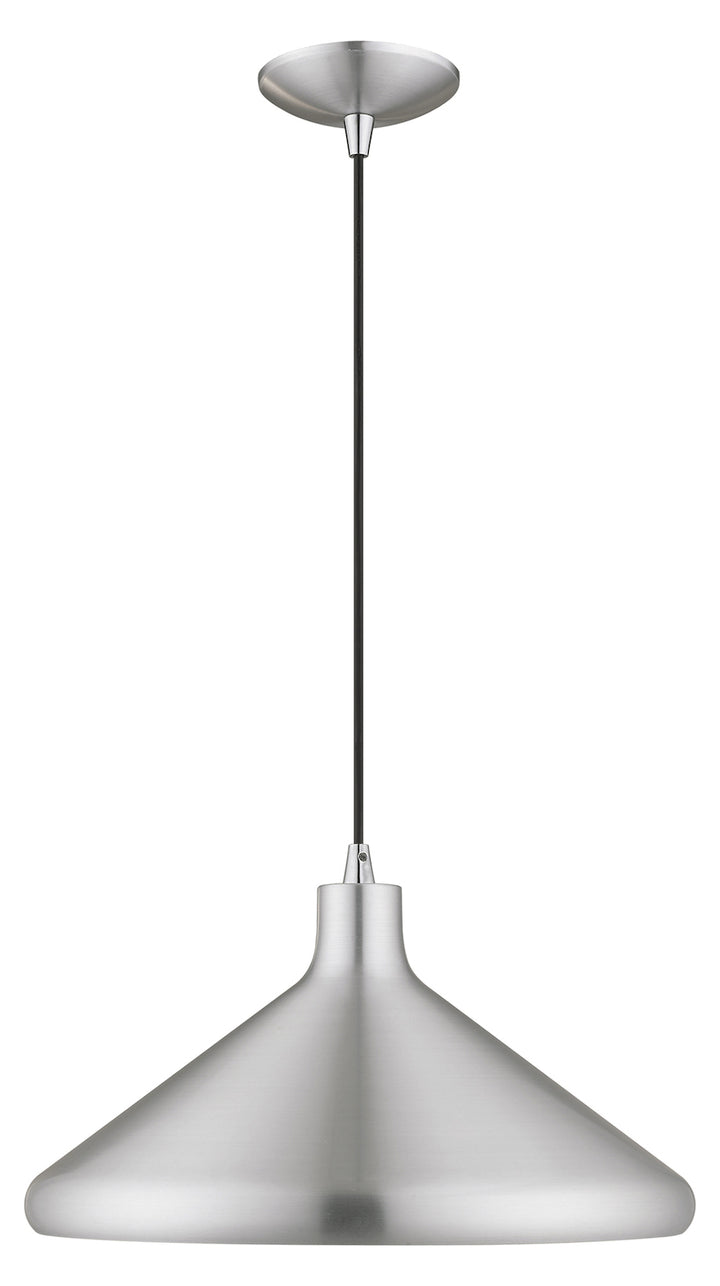 Metal Shade 15.25 Inch 1 Light Mini Pendant