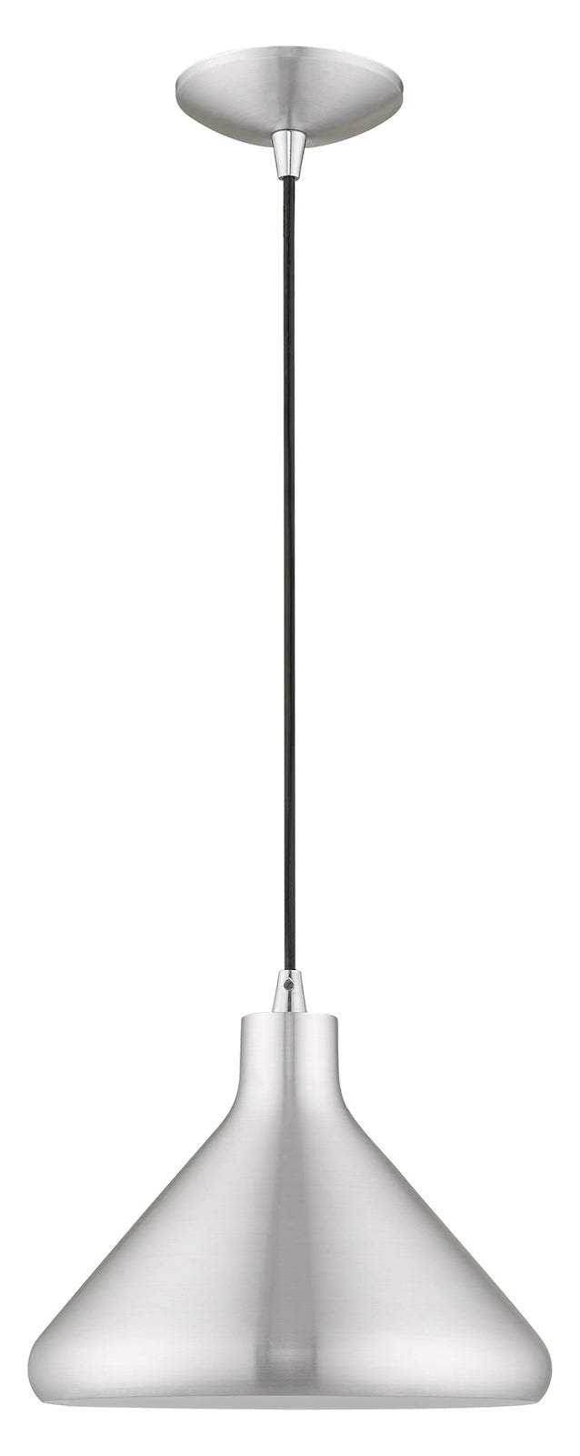 Metal Shade 10.5 Inch 1 Light Mini Pendant