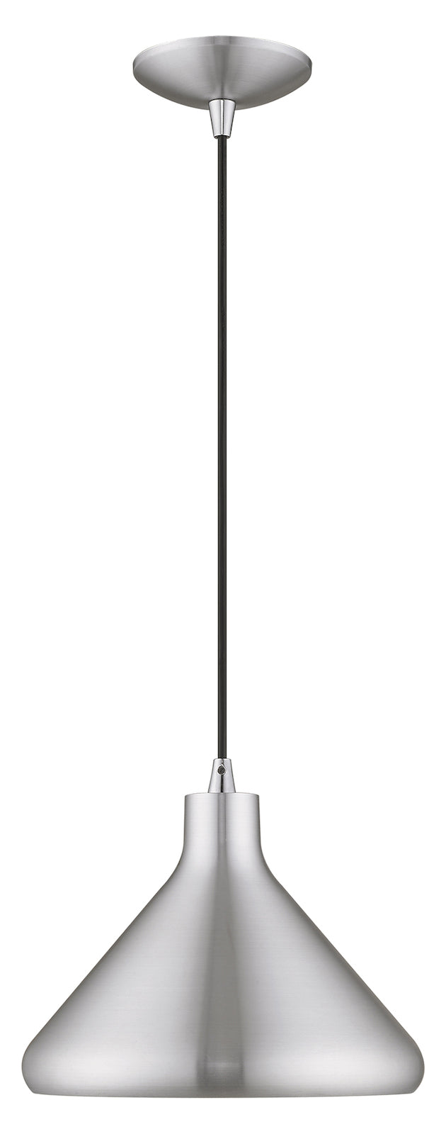 Metal Shade 10.5 Inch 1 Light Mini Pendant