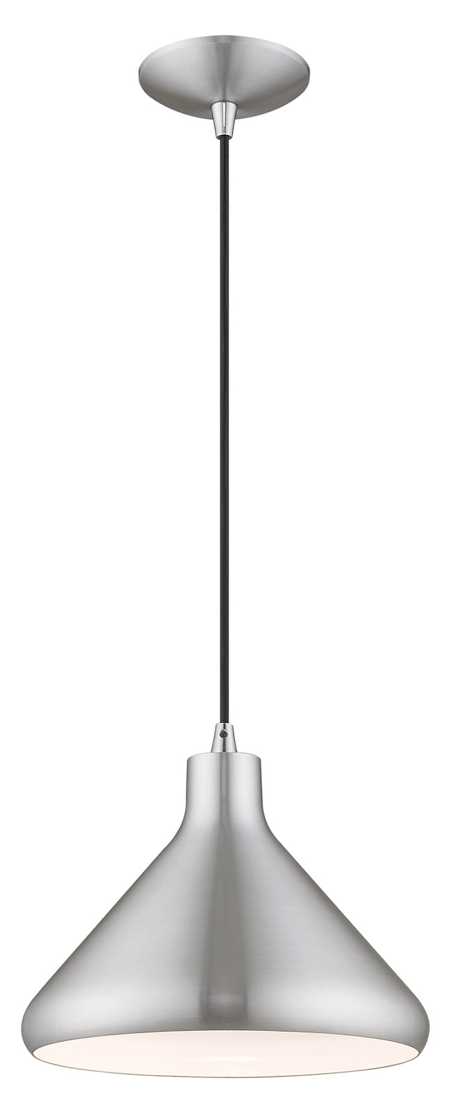 Metal Shade 10.5 Inch 1 Light Mini Pendant