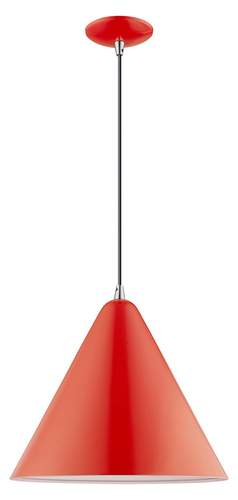 Metal Shade 14 Inch 1 Light Mini Pendant