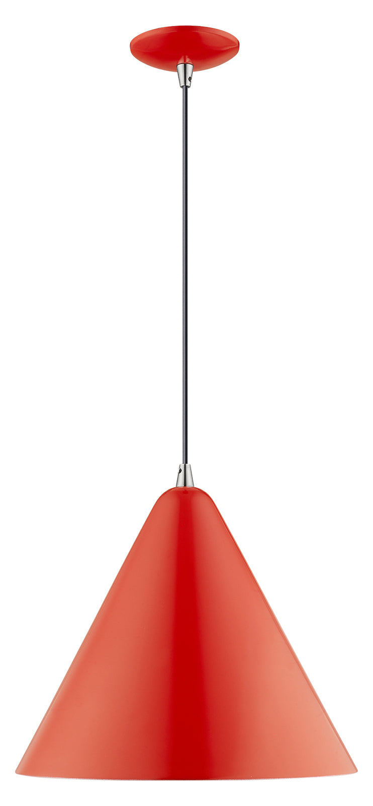 Metal Shade 14 Inch 1 Light Mini Pendant