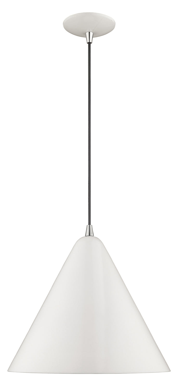 Metal Shade 14 Inch 1 Light Mini Pendant