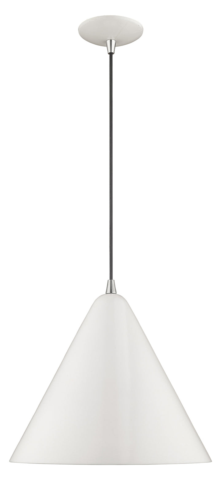 Metal Shade 14 Inch 1 Light Mini Pendant