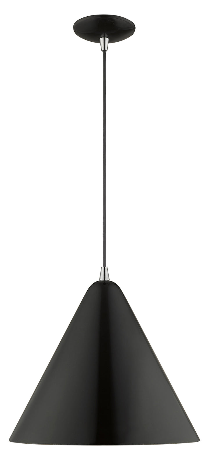 Metal Shade 14 Inch 1 Light Mini Pendant