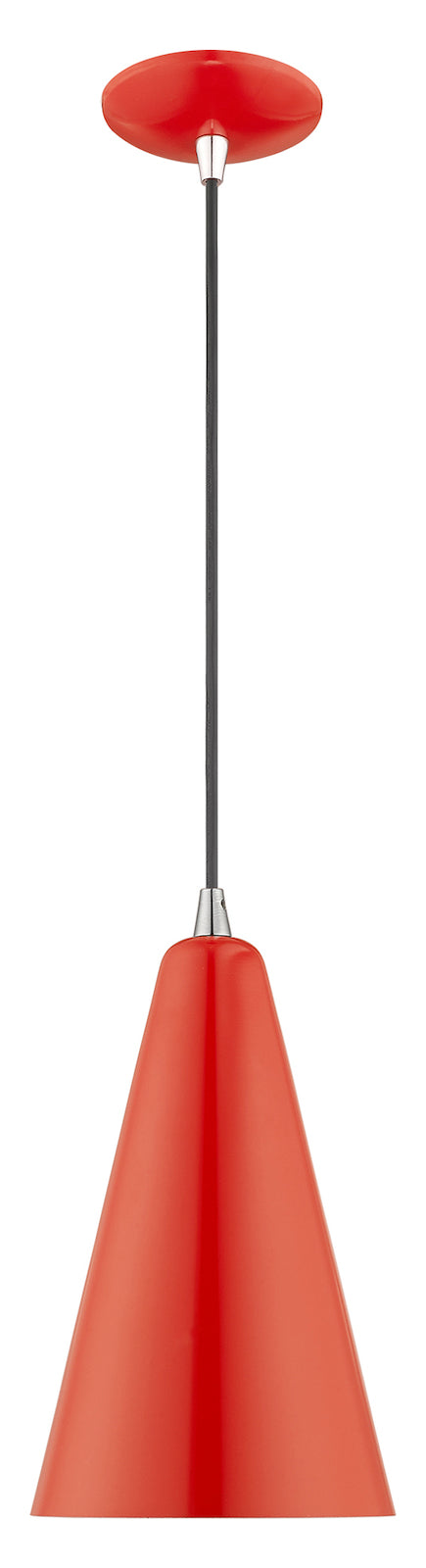 Metal Shade 7.35 Inch 1 Light Mini Pendant