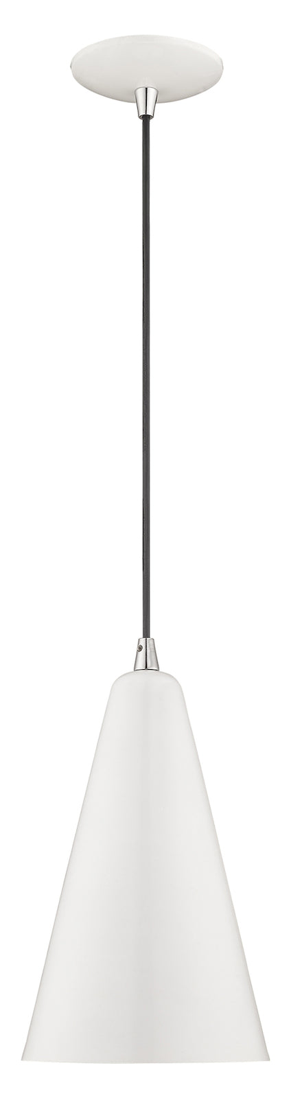 Metal Shade 7.35 Inch 1 Light Mini Pendant
