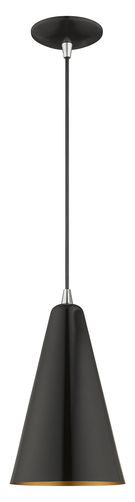 Metal Shade 7.35 Inch 1 Light Mini Pendant
