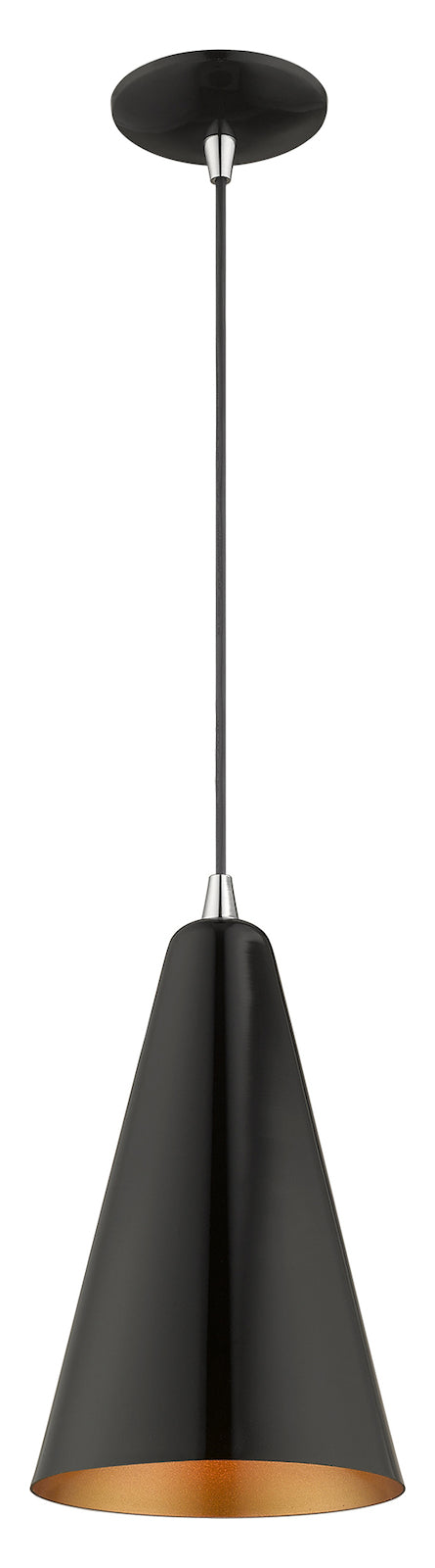 Metal Shade 7.35 Inch 1 Light Mini Pendant