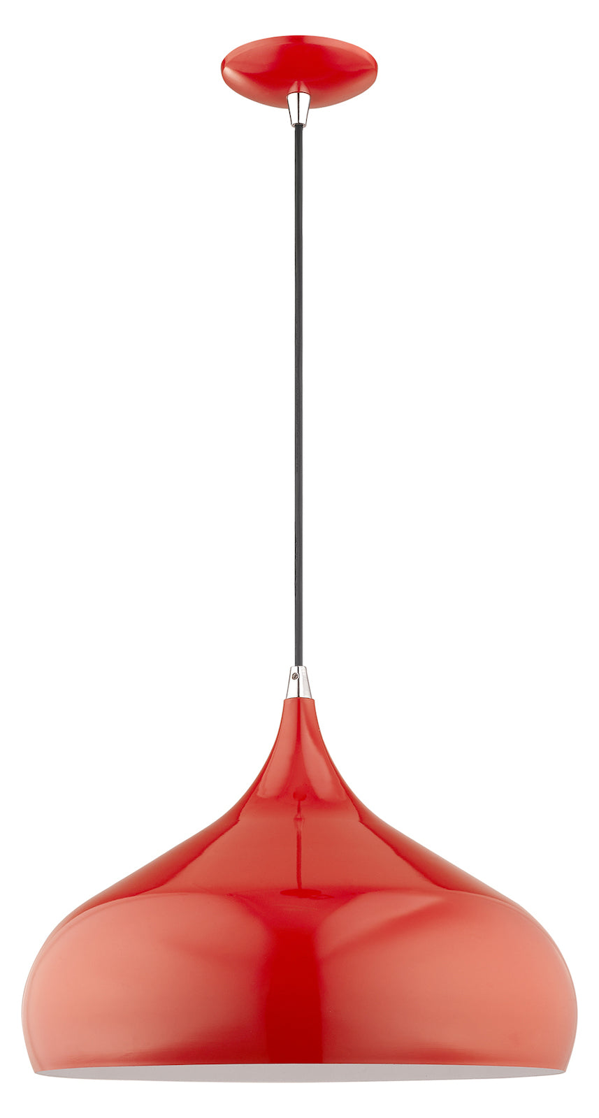 Metal Shade 15.75 Inch 1 Light Mini Pendant