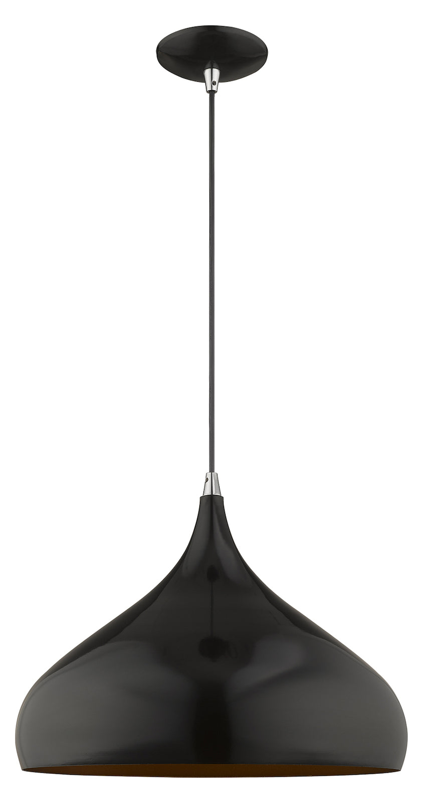 Metal Shade 15.75 Inch 1 Light Mini Pendant