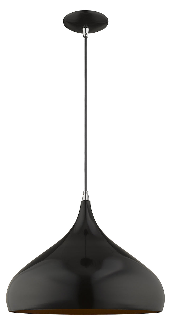 Metal Shade 15.75 Inch 1 Light Mini Pendant