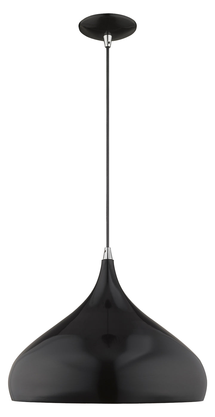 Metal Shade 15.75 Inch 1 Light Mini Pendant