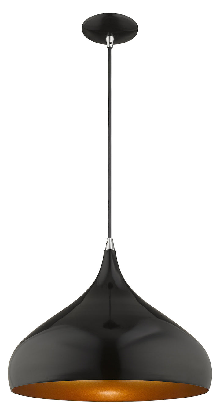 Metal Shade 15.75 Inch 1 Light Mini Pendant