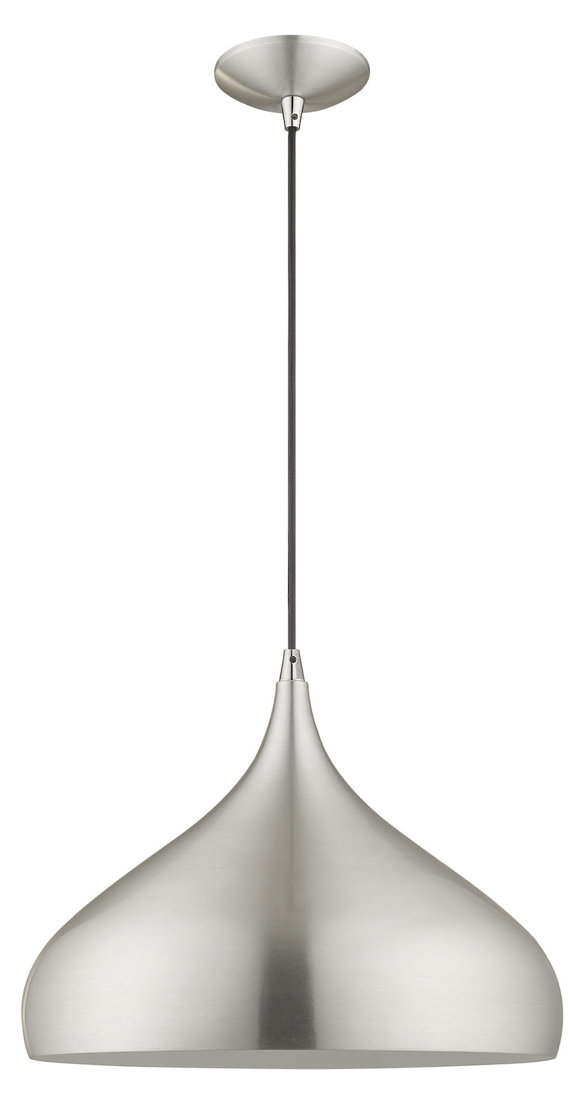 Metal Shade 15.75 Inch 1 Light Mini Pendant