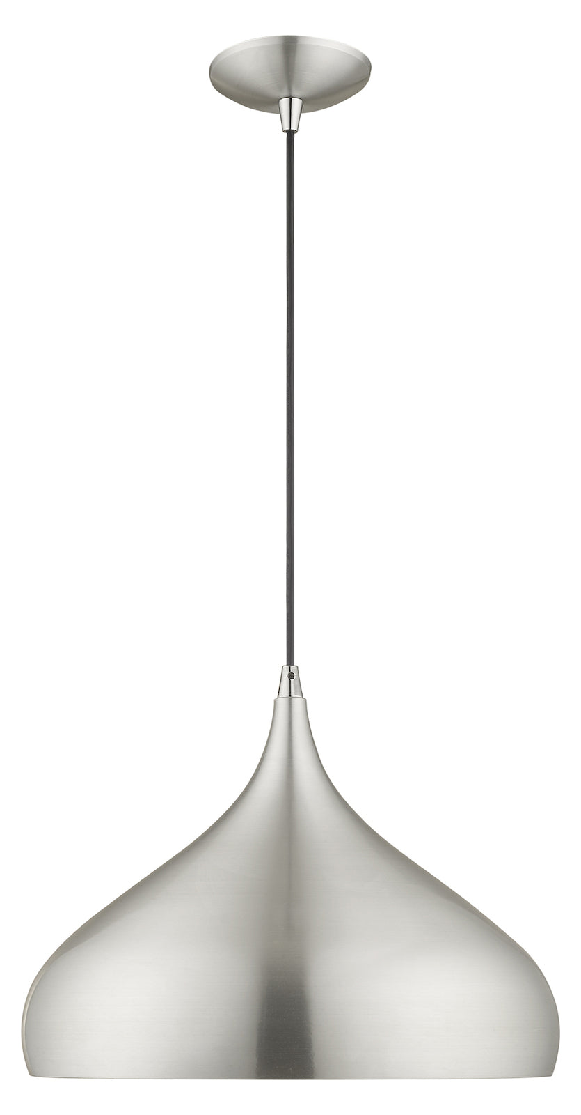 Metal Shade 15.75 Inch 1 Light Mini Pendant
