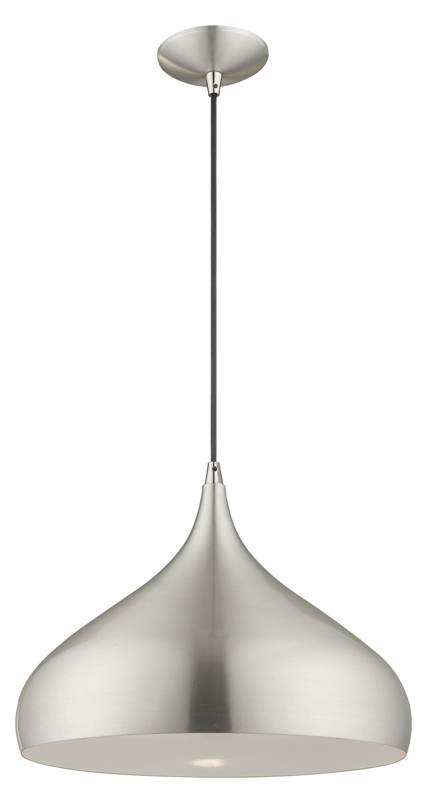 Metal Shade 15.75 Inch 1 Light Mini Pendant