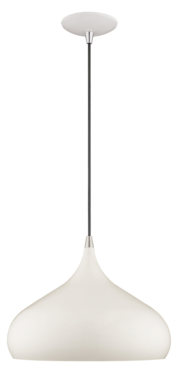 Metal Shade 13.75 Inch 1 Light Mini Pendant