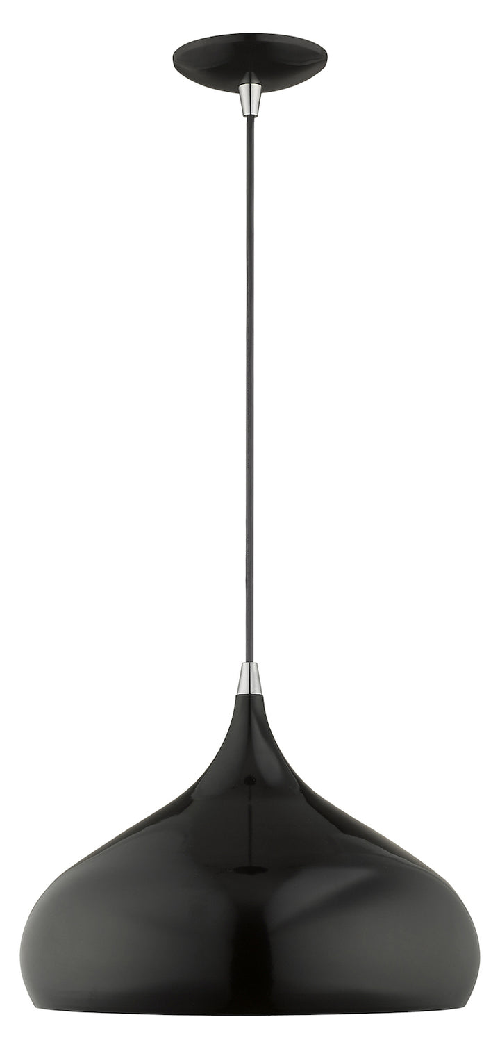 Metal Shade 13.75 Inch 1 Light Mini Pendant