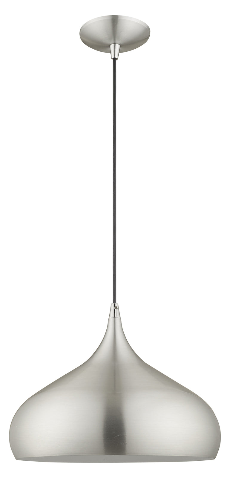 Metal Shade 13.75 Inch 1 Light Mini Pendant