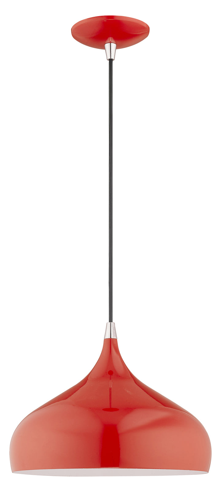 Metal Shade 11.75 Inch 1 Light Mini Pendant