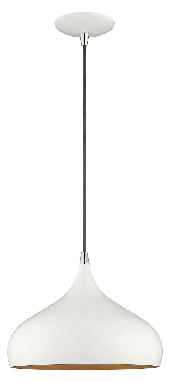Metal Shade 11.75 Inch 1 Light Mini Pendant