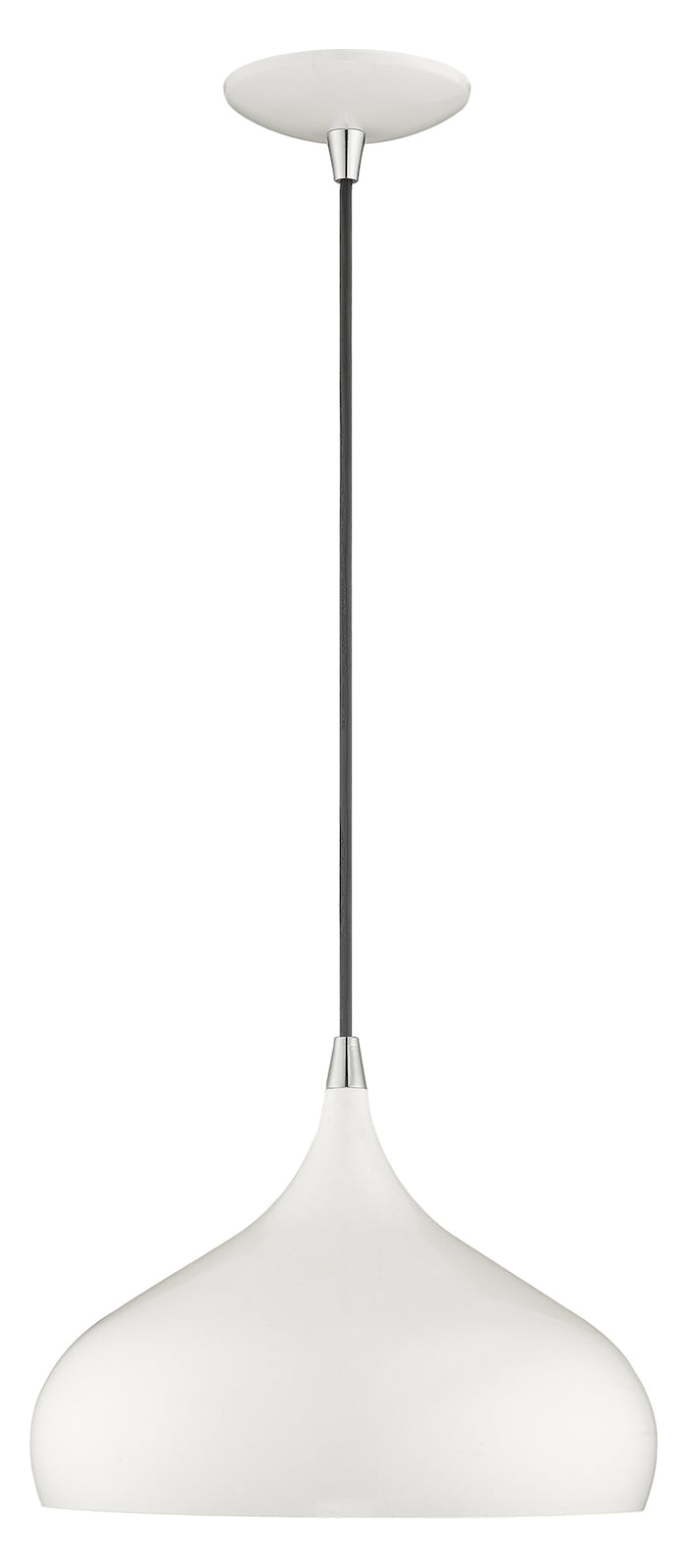 Metal Shade 11.75 Inch 1 Light Mini Pendant