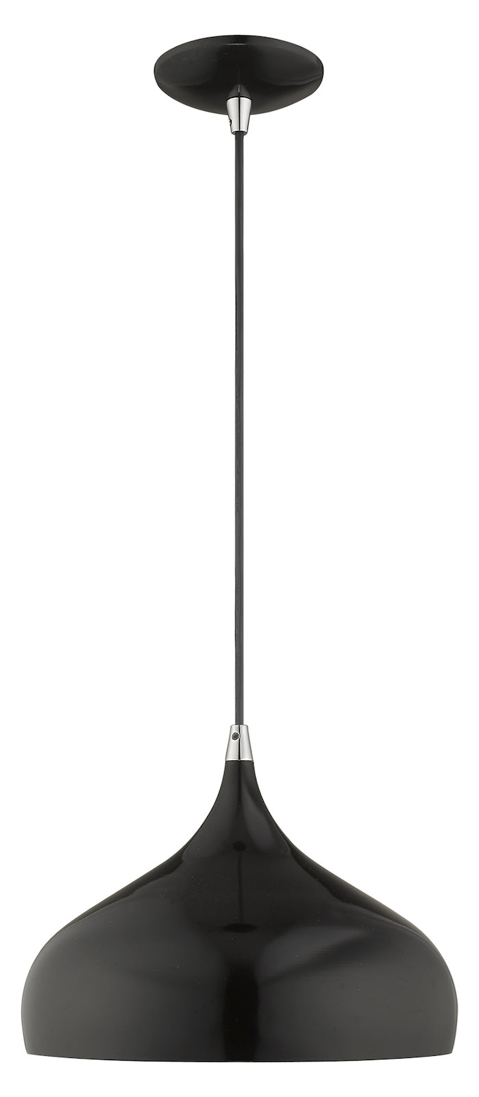 Metal Shade 11.75 Inch 1 Light Mini Pendant