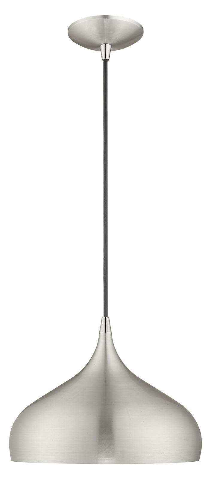 Metal Shade 11.75 Inch 1 Light Mini Pendant