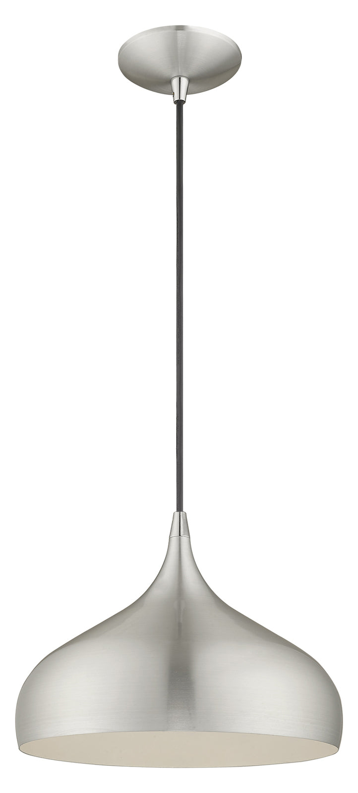 Metal Shade 11.75 Inch 1 Light Mini Pendant
