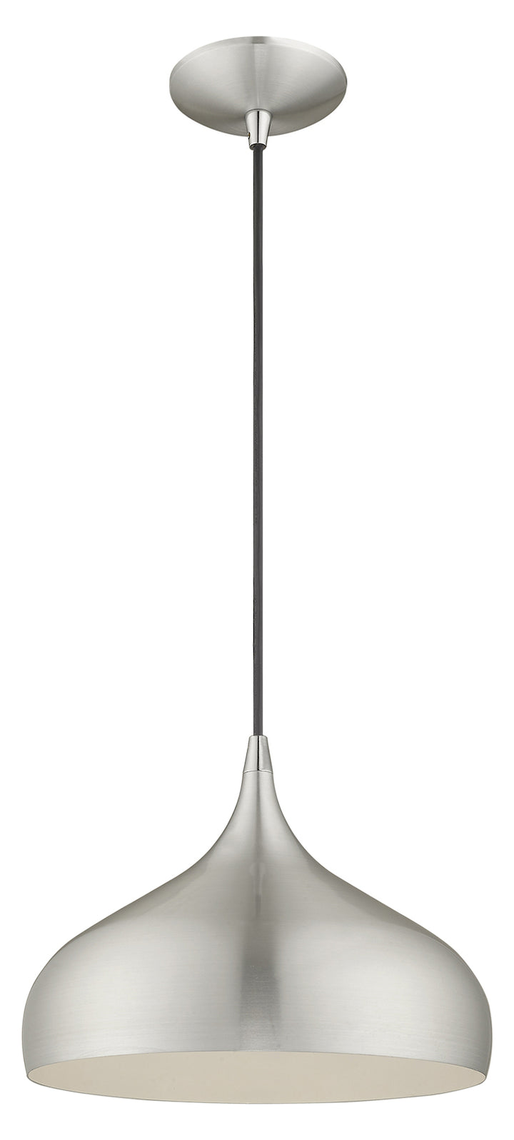 Metal Shade 11.75 Inch 1 Light Mini Pendant