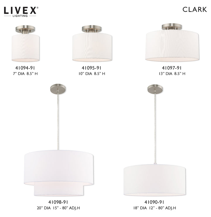 13 Inch 1 Light Ceiling Mount