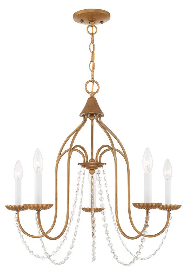 5 Light Chandelier by Livex Lighting