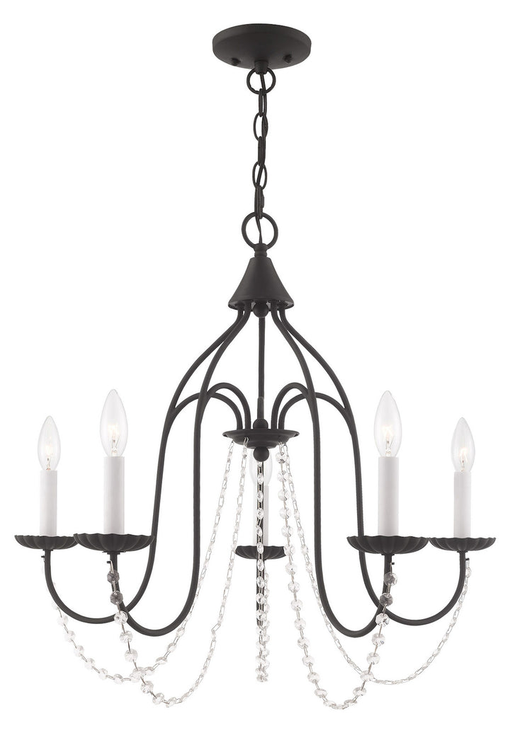 5 Light Chandelier by Livex Lighting