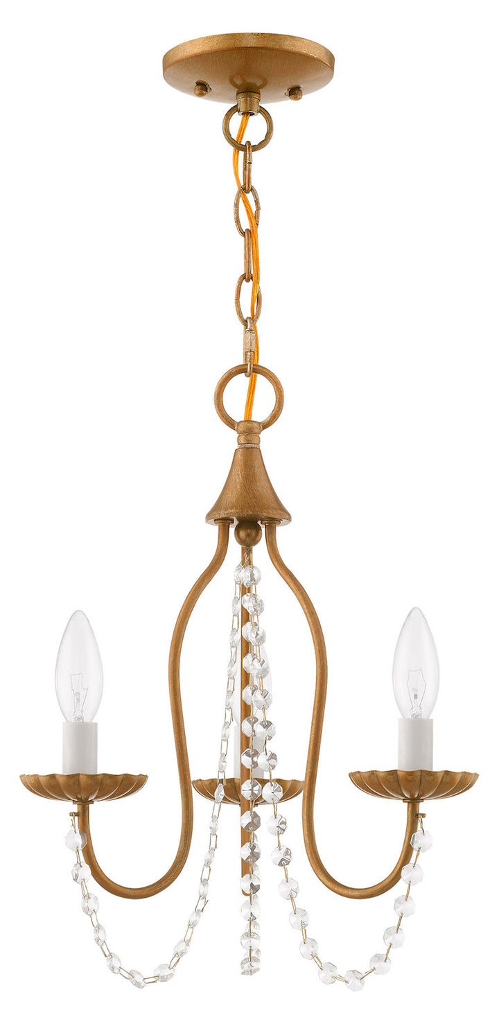 3 Light Mini Chandelier