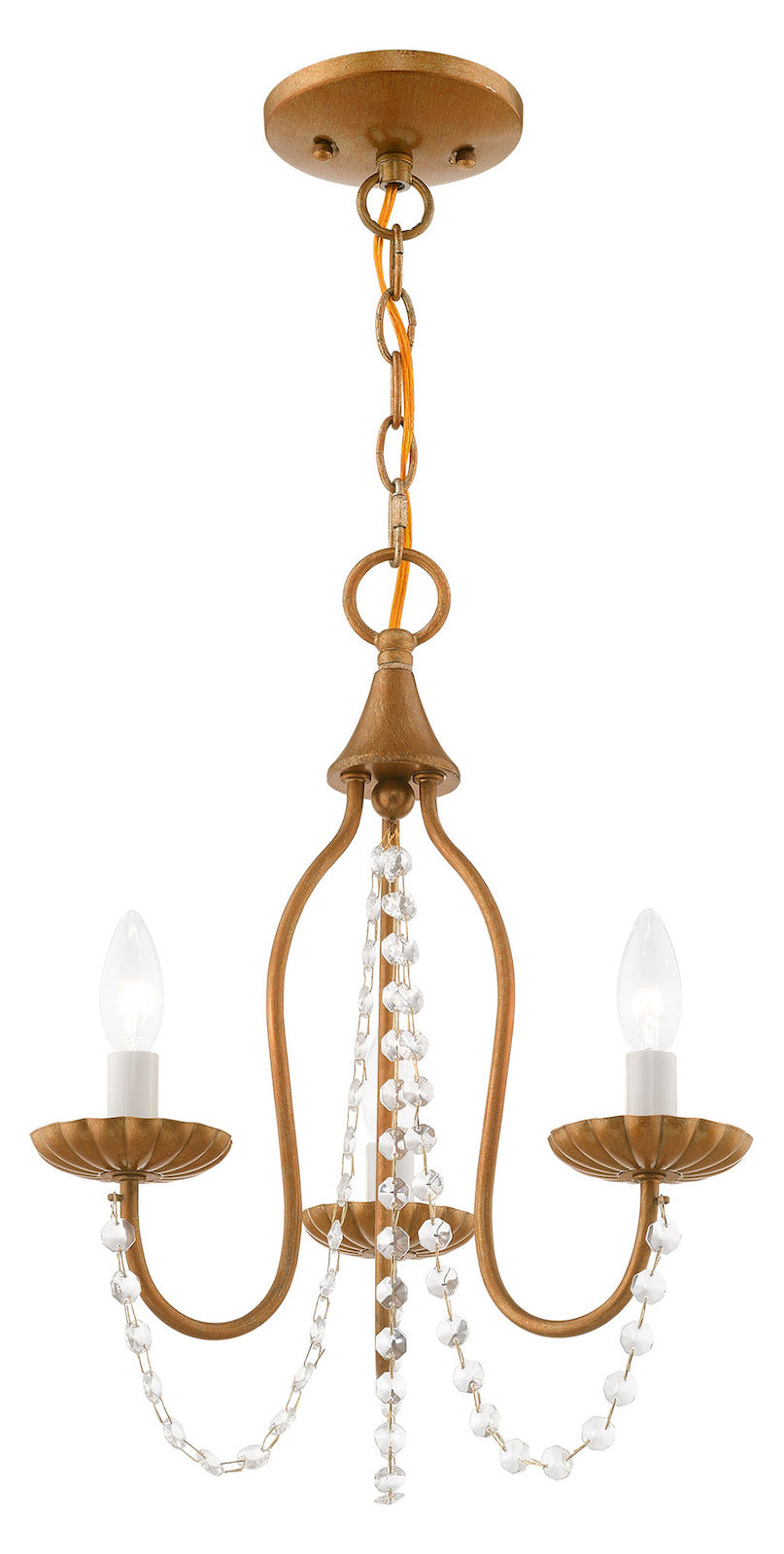 3 Light Mini Chandelier
