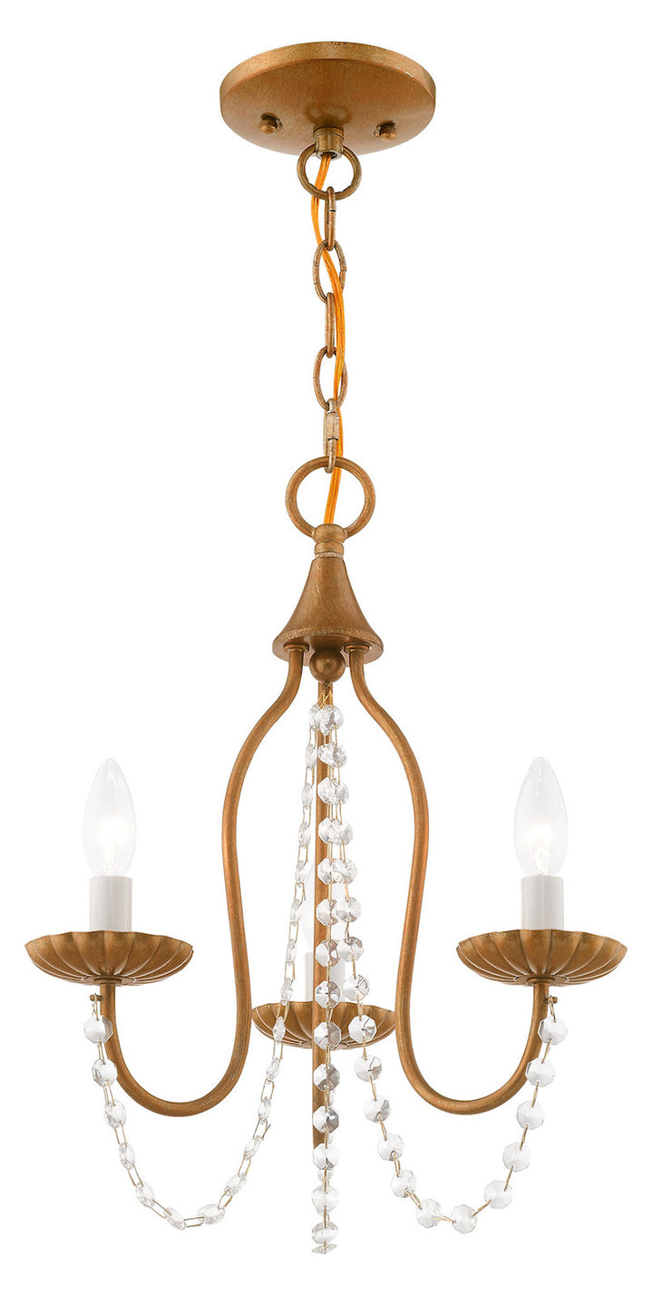 3 Light Mini Chandelier