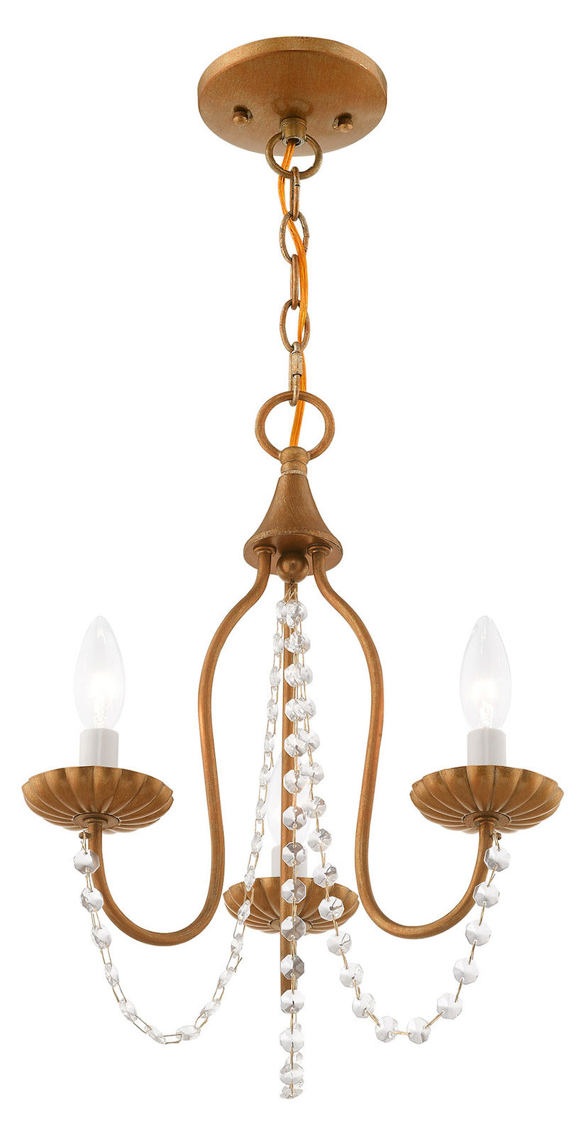 3 Light Mini Chandelier