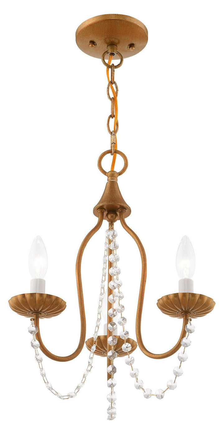 3 Light Mini Chandelier