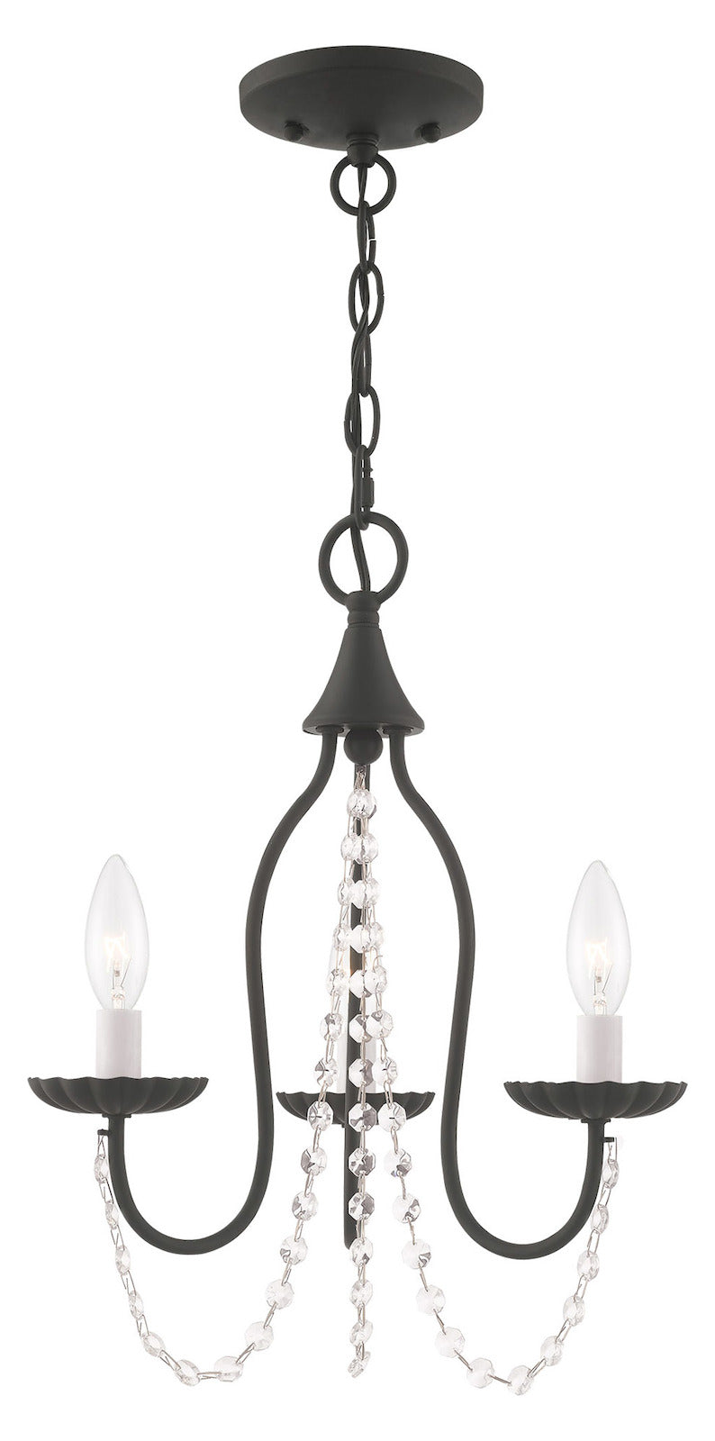 3 Light Mini Chandelier by Livex Lighting