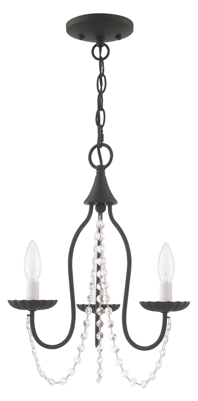 3 Light Mini Chandelier