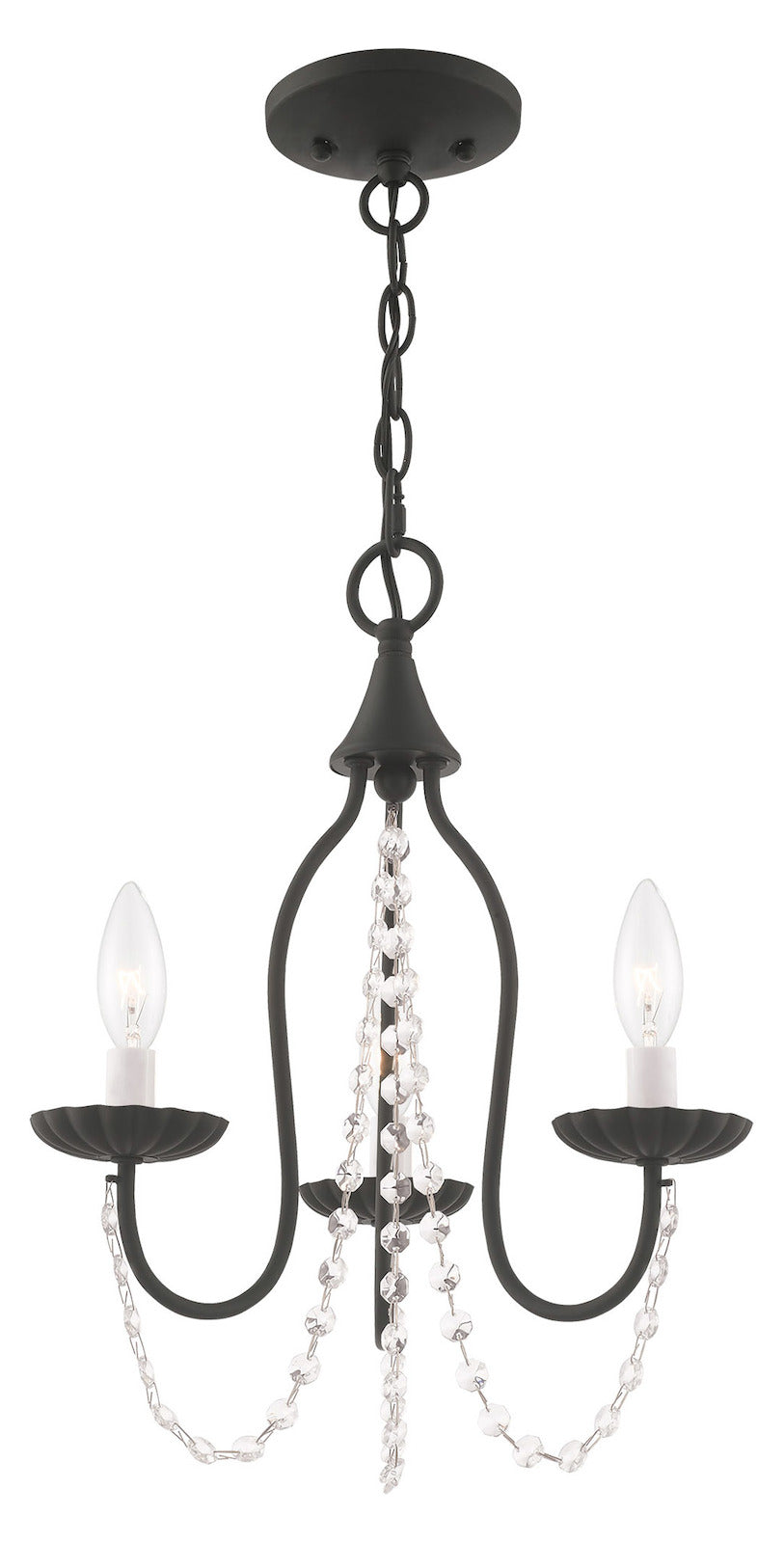 3 Light Mini Chandelier