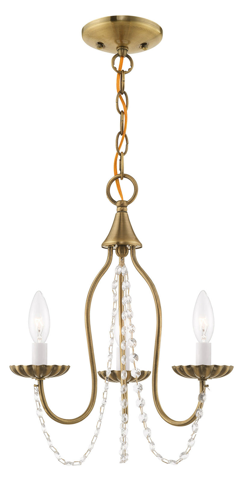 3 Light Mini Chandelier by Livex Lighting
