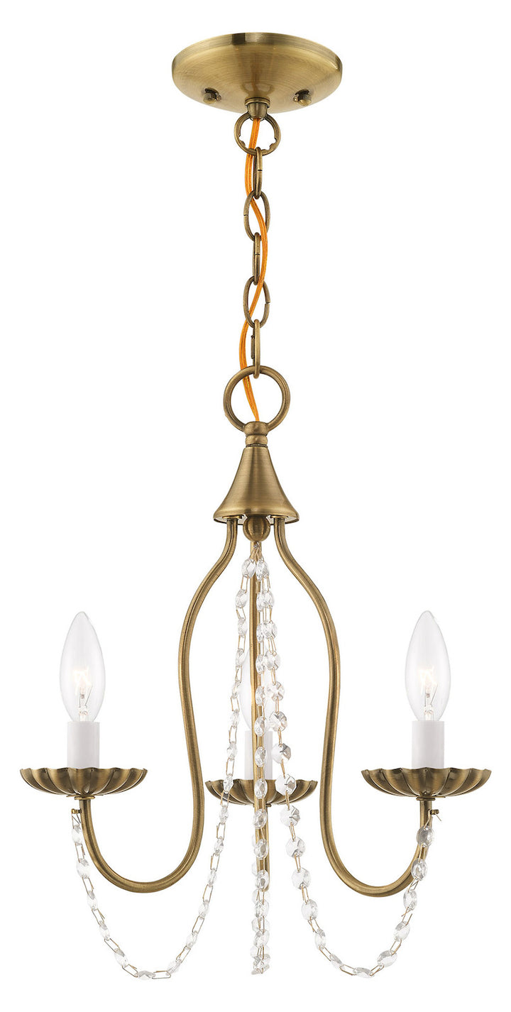 3 Light Mini Chandelier by Livex Lighting