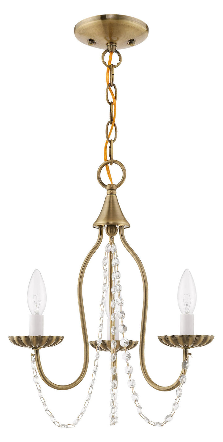 3 Light Mini Chandelier